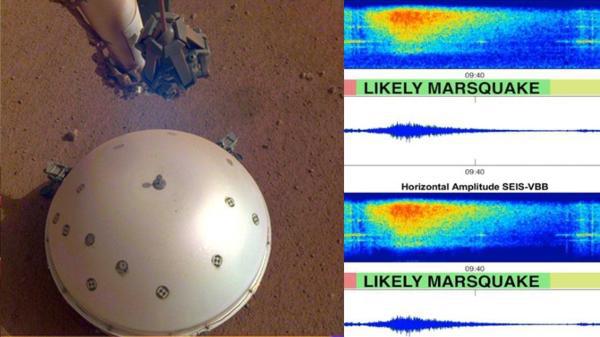 火星上也有地震发生