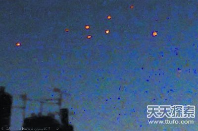 首张UFO照片罕见曝光 令人惊愕