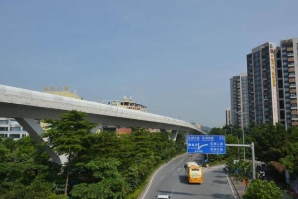 广珠城际铁路中山高架桥