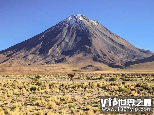 世界上最高的活火山，海拔6893米(离世界最高的死火山不远)