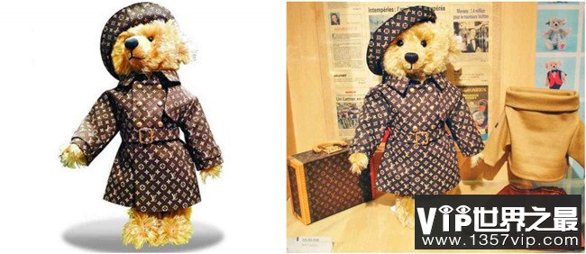 Steiff Louis Vuitton Teddy Bear（210万美元）