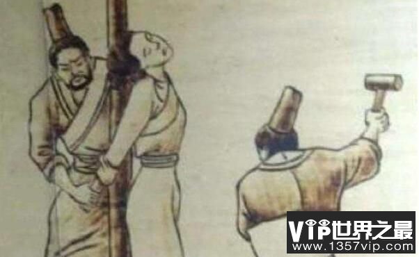 古代女子宫刑：幽闭之刑，用木槌捶落女子子宫(毫无人性)