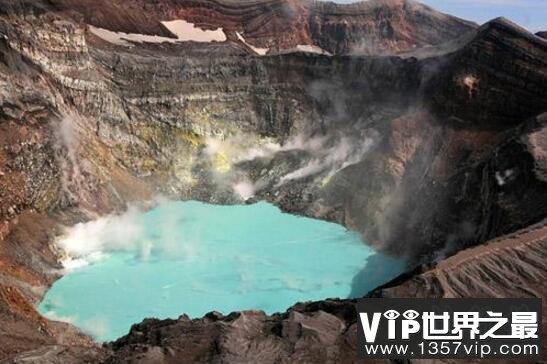 世界上最大的火山群，堪察加火山群（海拔4750m）