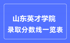 2023年高考多少分能上山东英才学院？附各省录取分数线