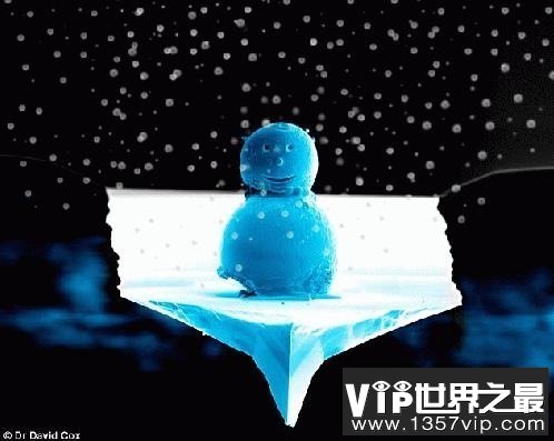 世界上最小的雪人